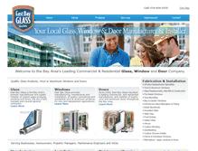 Tablet Screenshot of eastbayglass.com